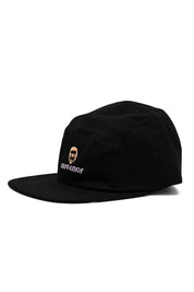 Jockey Five Panel More Amor Negro Lado