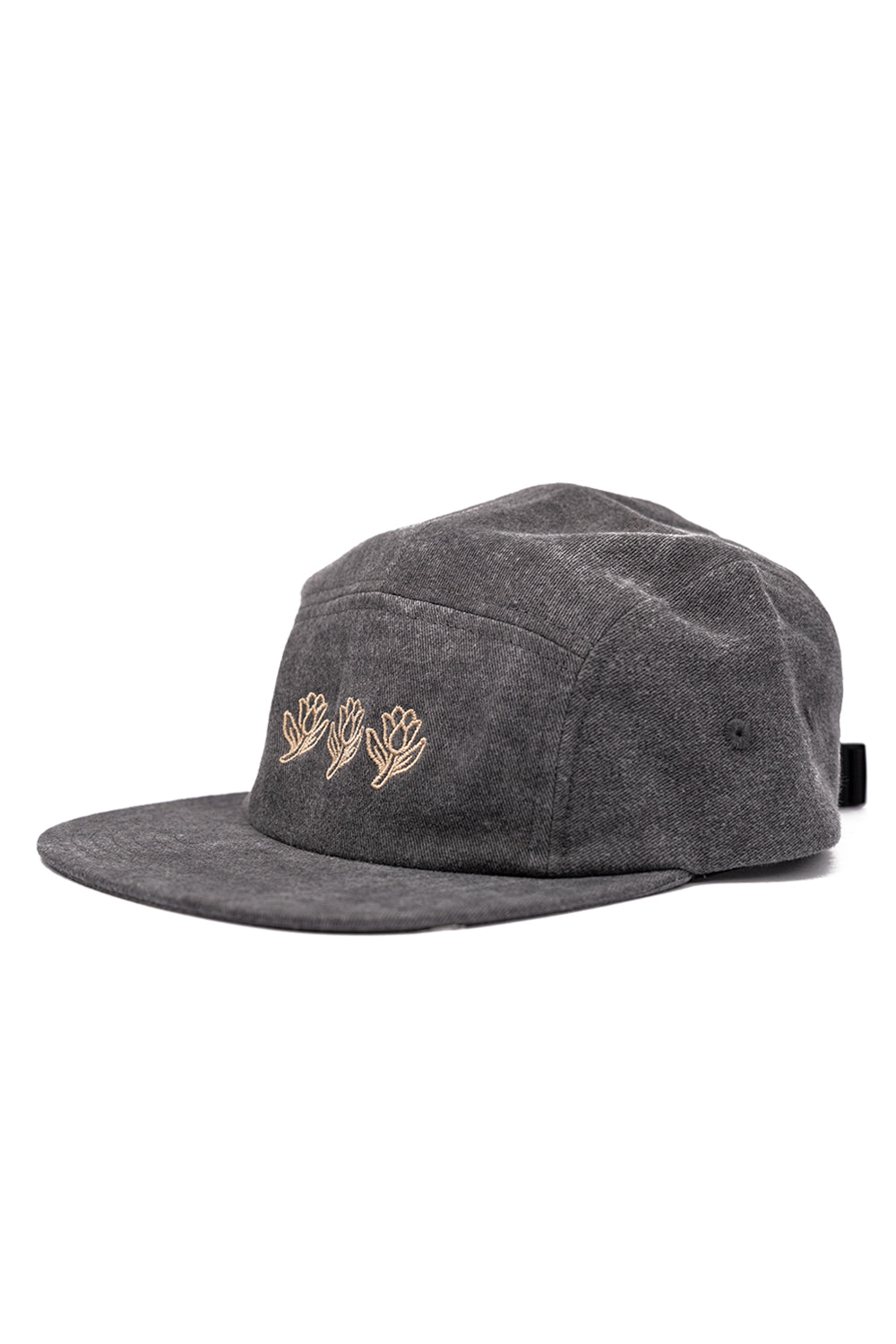 Jockey Five Panel Nanai Japanese Gris Lado