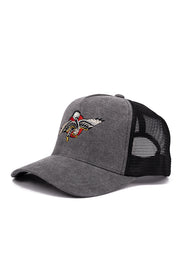 Jockey Five Panel Nanai Japanese Gris Lado