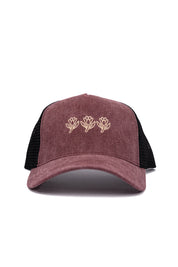 Jockey Medium Trucker Nanai Japanese Burgundy