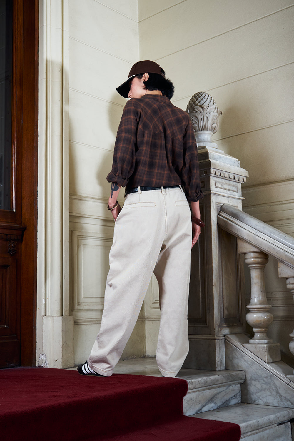 Pantalón Denim Daily Ecru | more amor