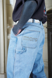 Pantalón Denim Carpenter Celeste | more amor