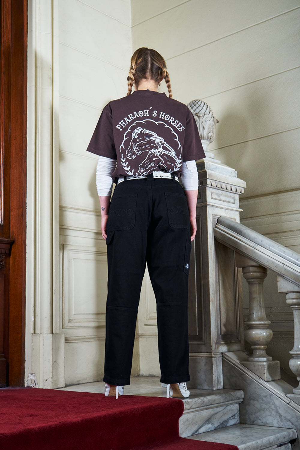 Pantalón Denim Carpenter Negro | more amor