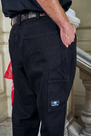 Pantalón Denim Carpenter Negro | more amor