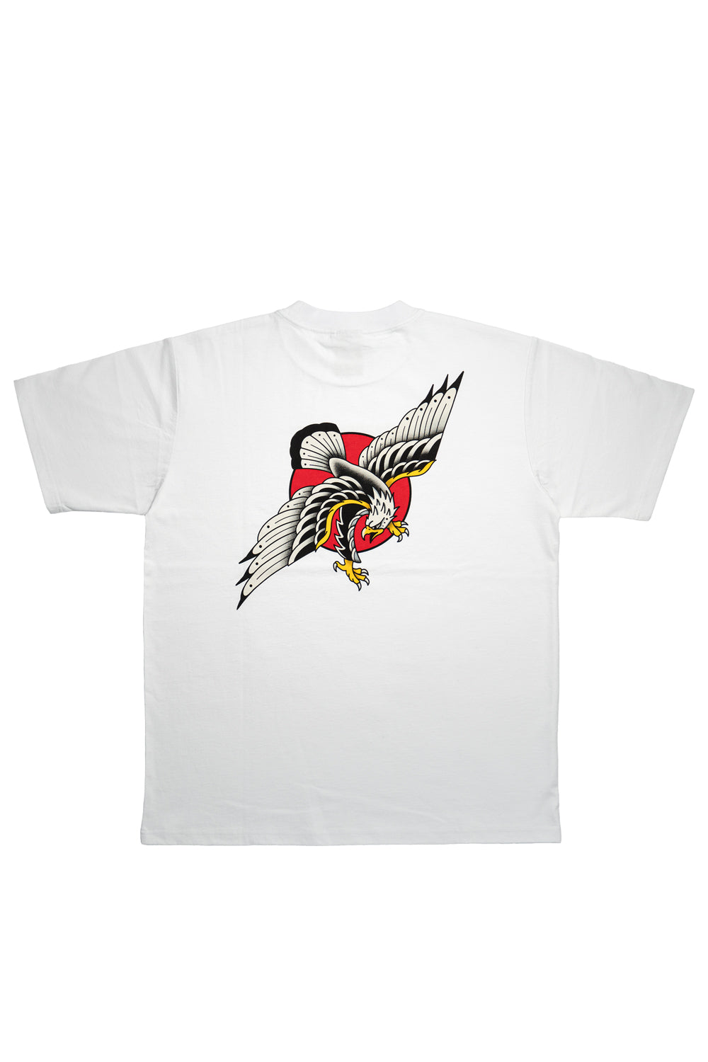 Polera Blanca Back Aguila