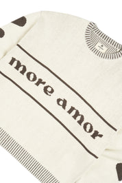 Chaleco Retro Hearts Ecru | more amor