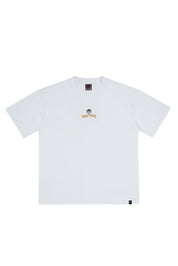 Polera Winged Tiger Blanca Mujer | DimeDarko