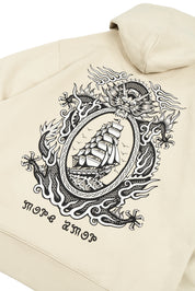 Polerón con Gorro Legendary Sail Ecru | Frezsttt
