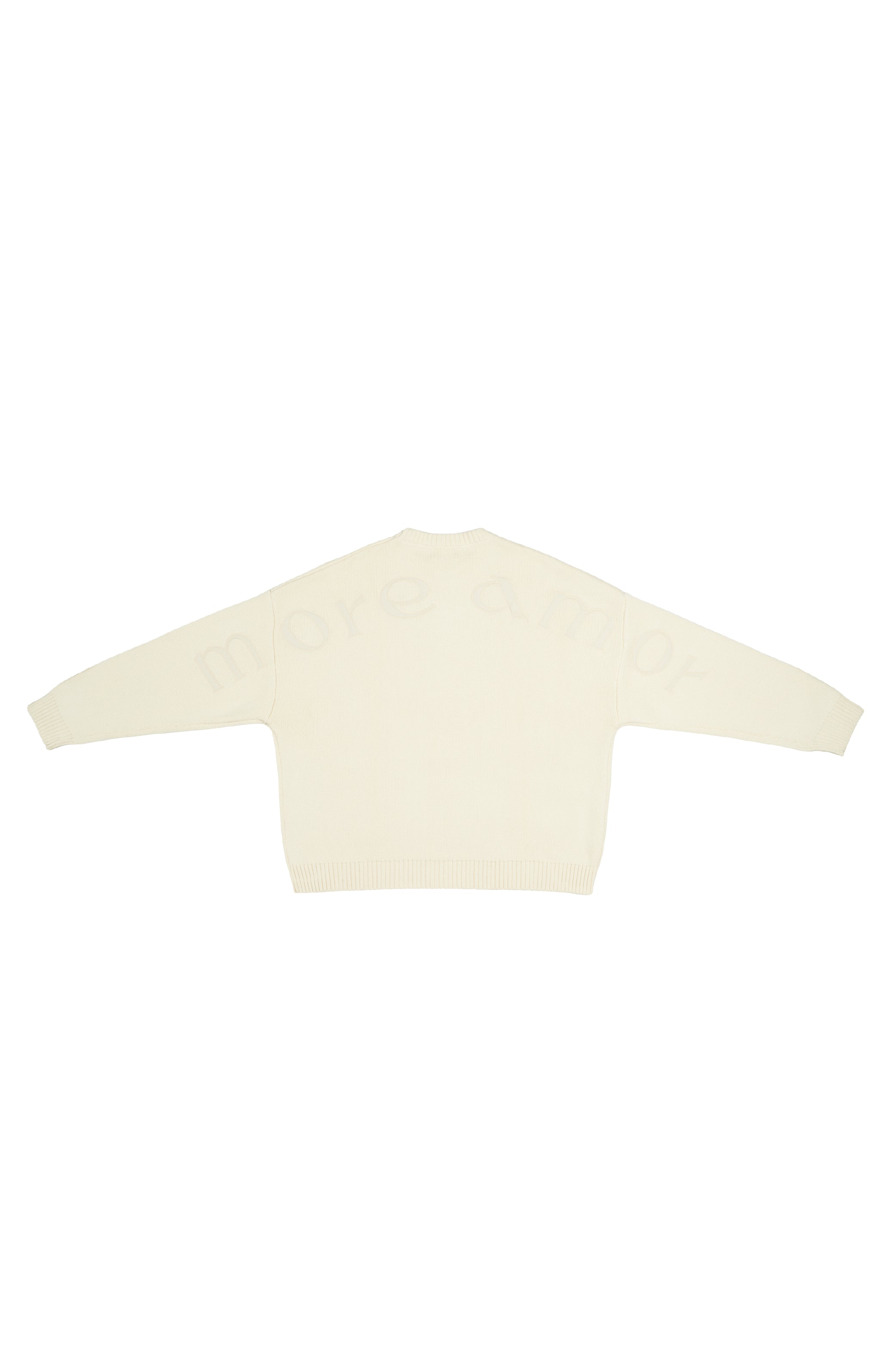 Chaleco Full Back Ecru | more amor