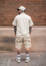 Short Cargo Ecru | More Amor
