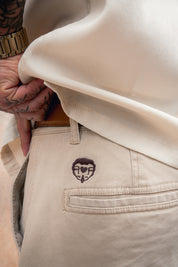 Short Cargo Ecru | More Amor