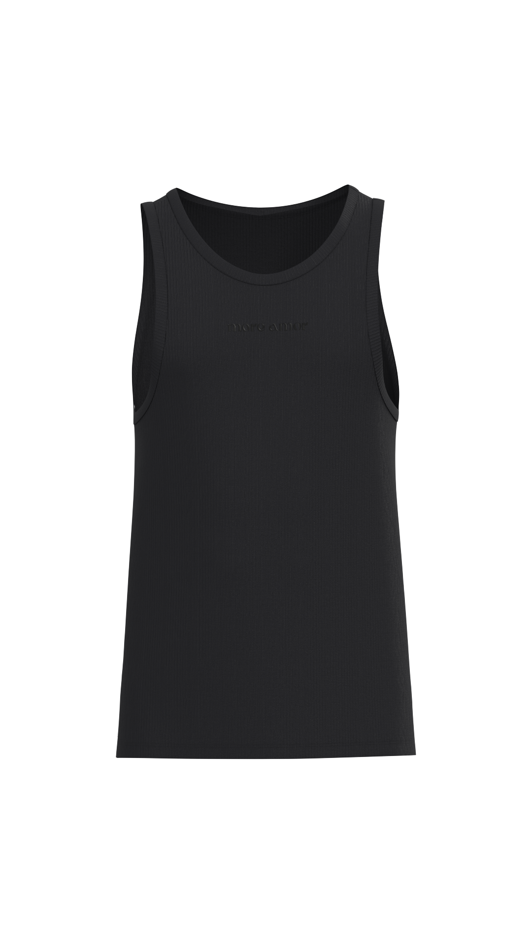 Polera Sin Mangas Negra | More Amor