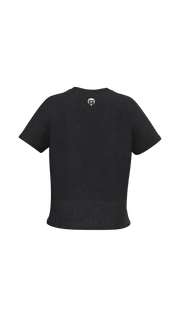 Polera 200gr Roma Negra Regular Fit | Max Puga