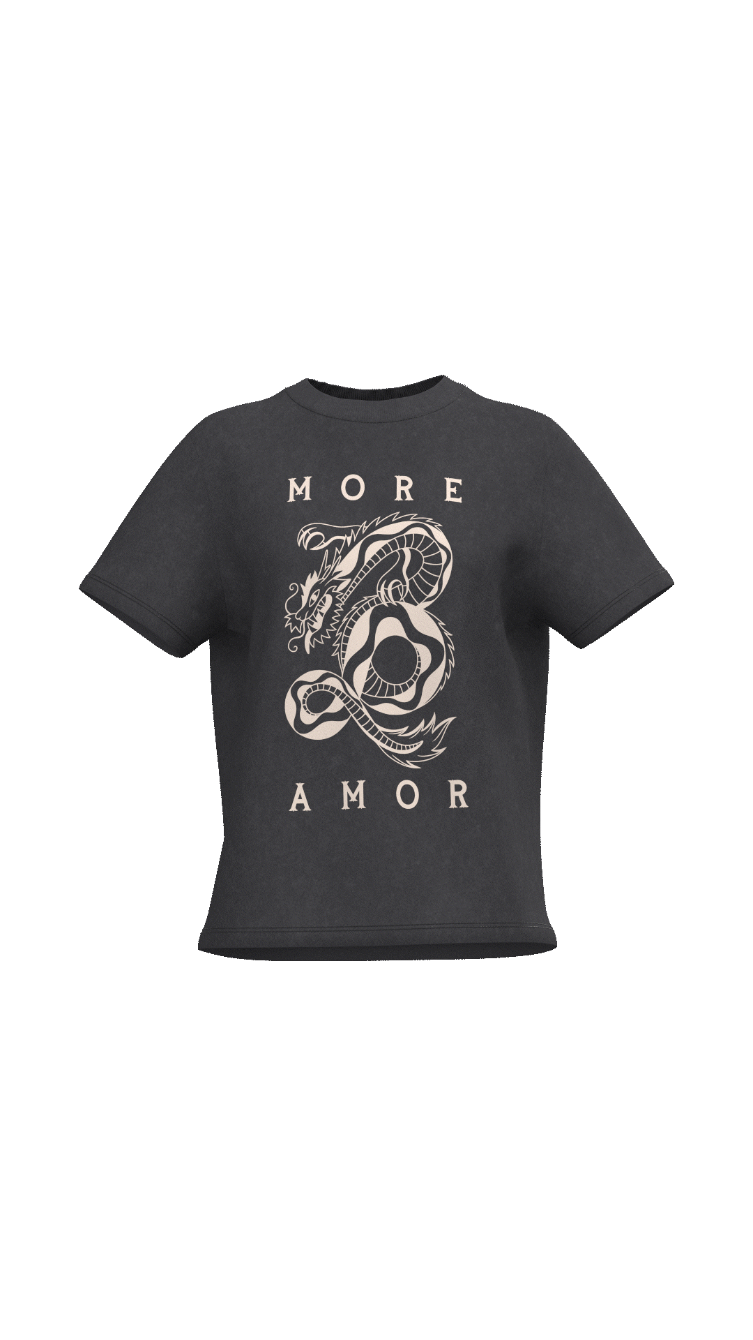 Polera 200gr Dragon Gris Regular Fit | Vika