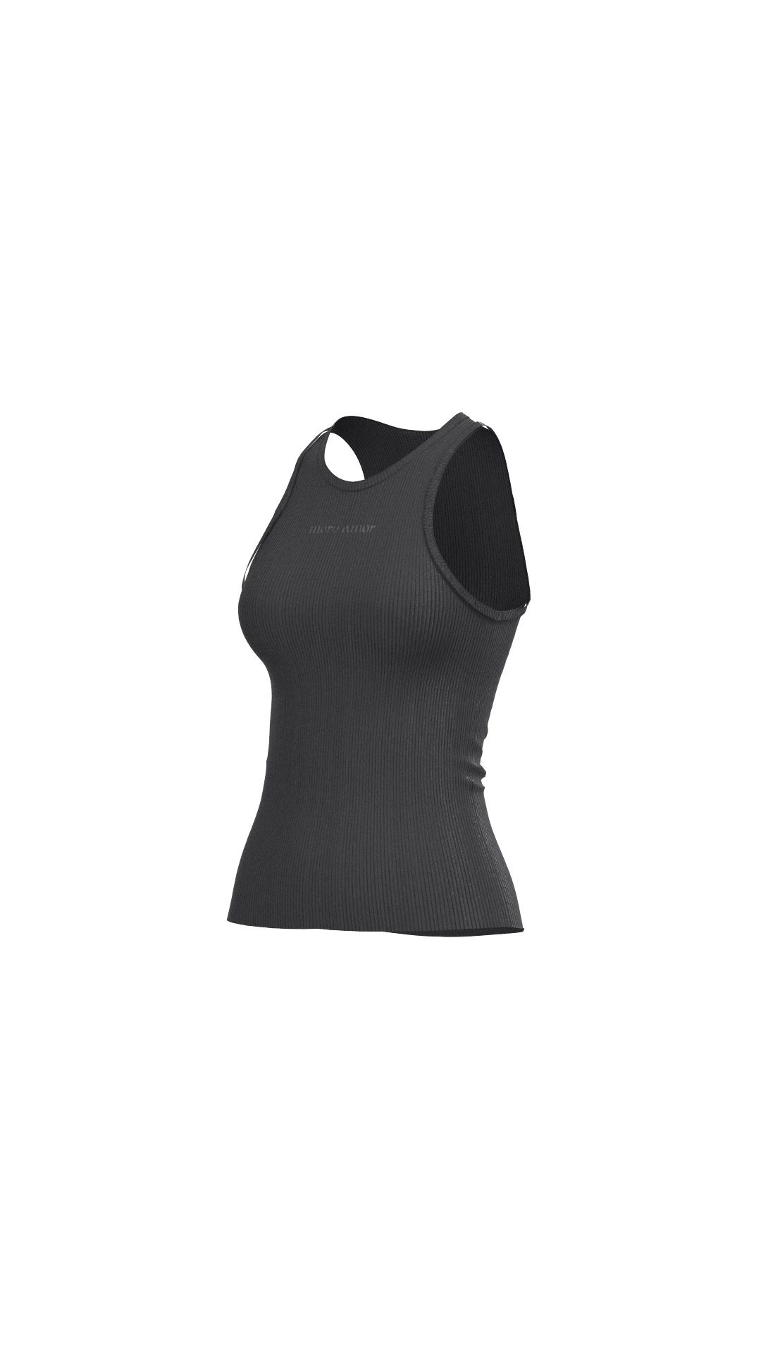 Polera Sin Mangas Negra | More Amor