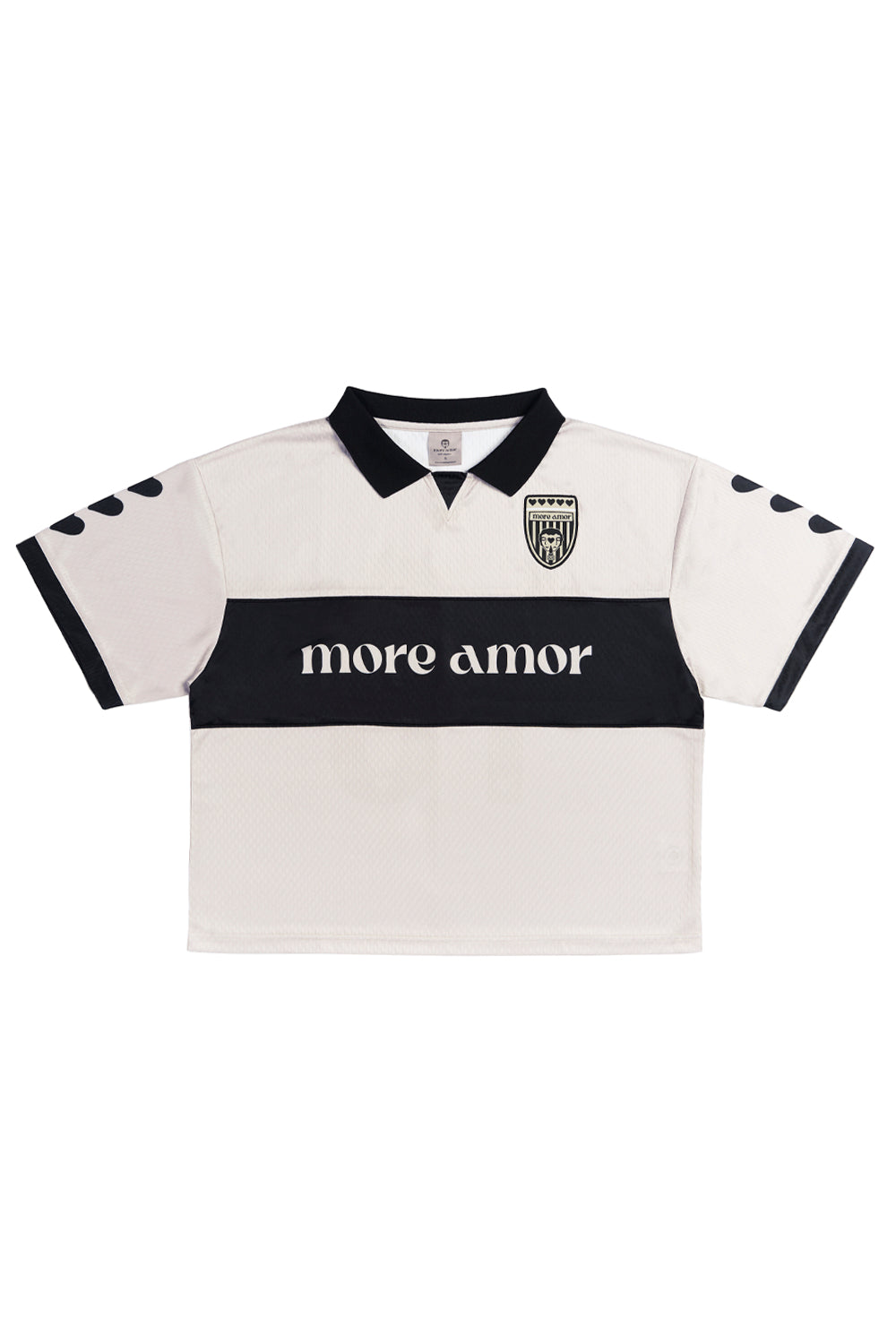Polera Futbol Ecru | more amor