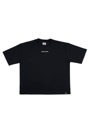 Polera Boxy Fit 250gr Negra | More Amor