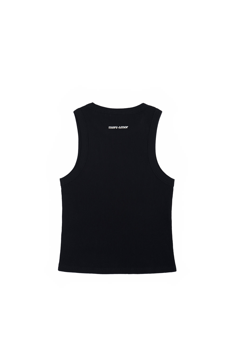Polera Sin Mangas Daily Negra Mujer | more amor