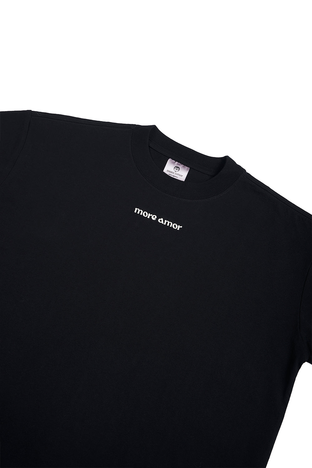 Polera Boxy Fit 250gr Negra | More Amor
