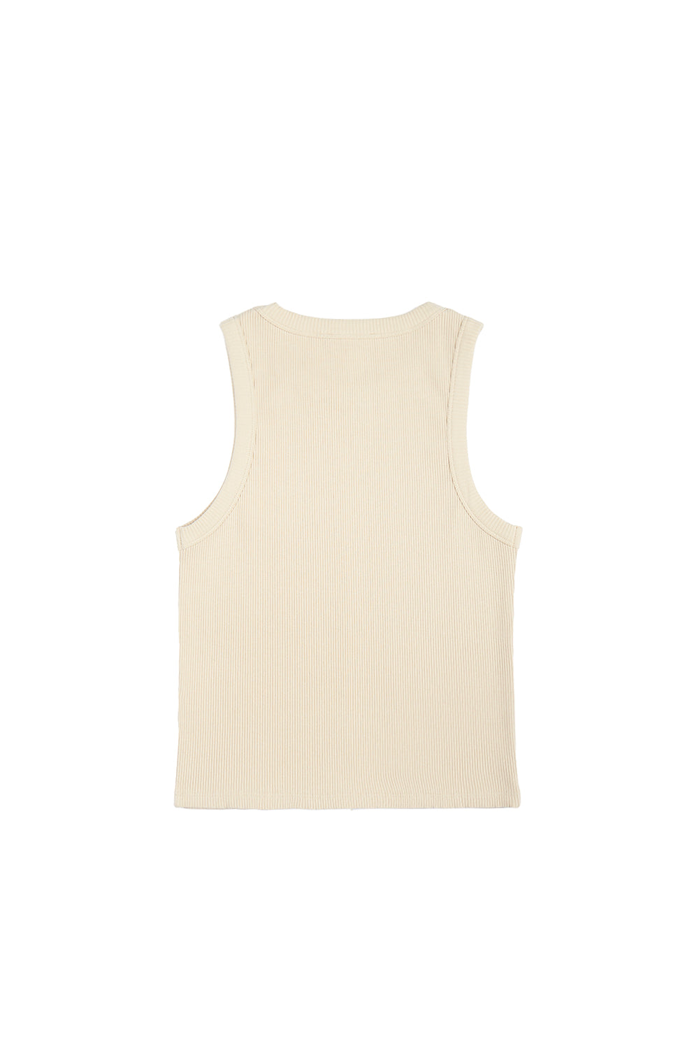 Polera Sin Mangas Daily Ecru Mujer | more amor