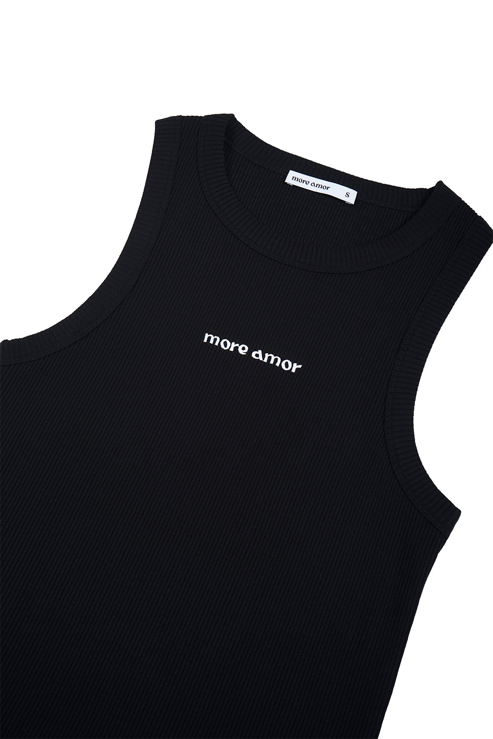 Polera Sin Mangas Daily Negra Mujer | more amor