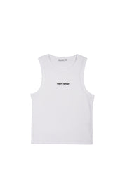 Polera Sin Mangas Daily Blanco Mujer | more amor