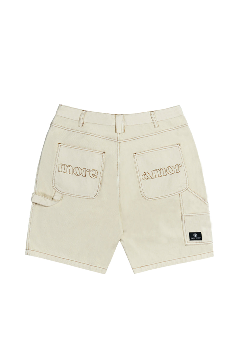 Carpenter Short Ecru | more amor