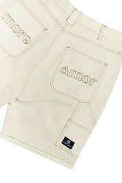 Carpenter Short Ecru | more amor