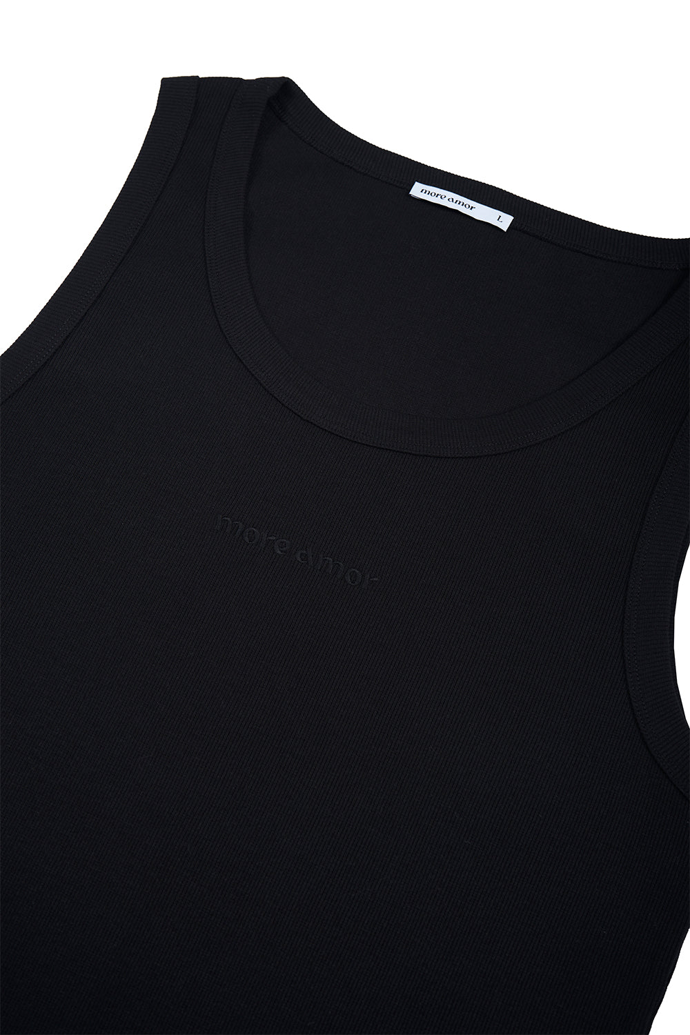Polera Sin Mangas Negra | More Amor