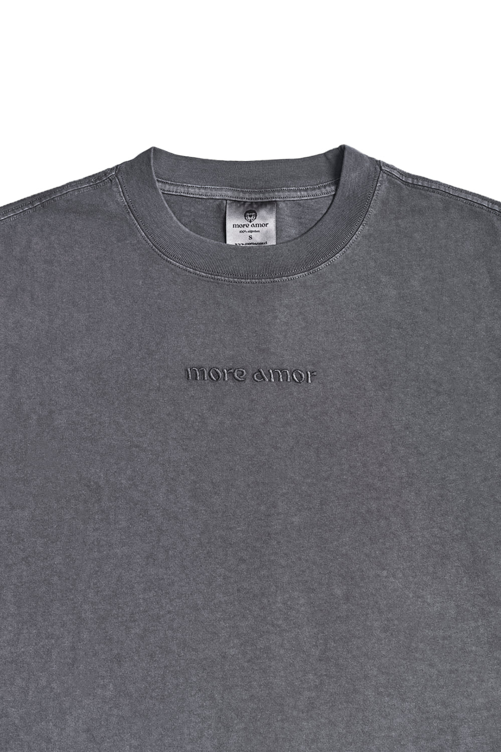 Polera 250gr Gris Oversize | More Amor