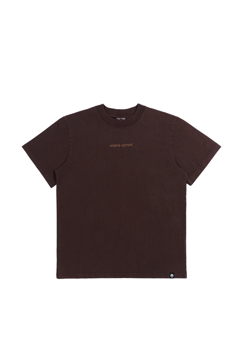 Polera Manga 250gr Café Oversize | More Amor