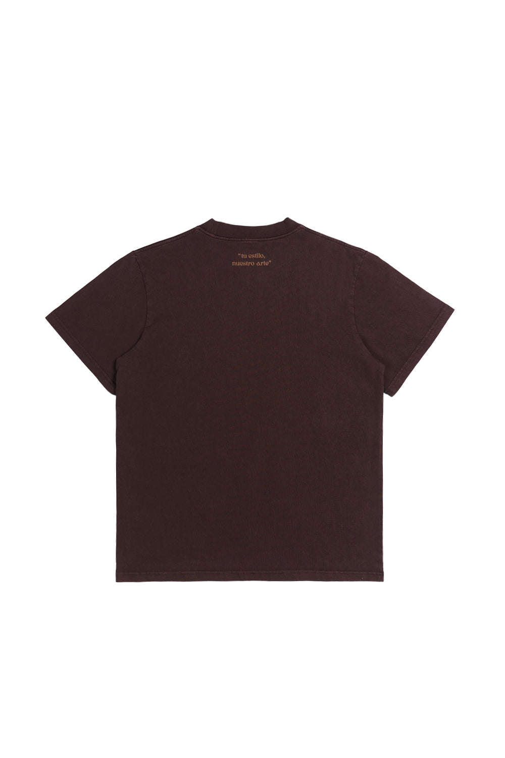 Polera Manga 250gr Café Oversize | More Amor