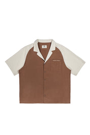 Camisa Raglan Cafe&Ecru Mujer | more amor