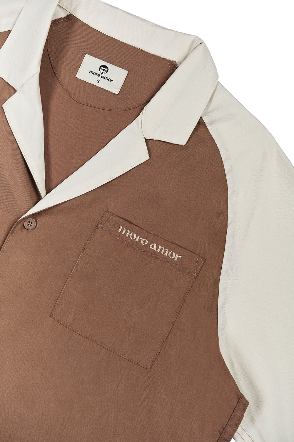 Camisa Raglan Cafe&Ecru Mujer | more amor