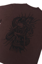 Polera War Of The Tree Cafe Mujer | Matias Wenuqueo
