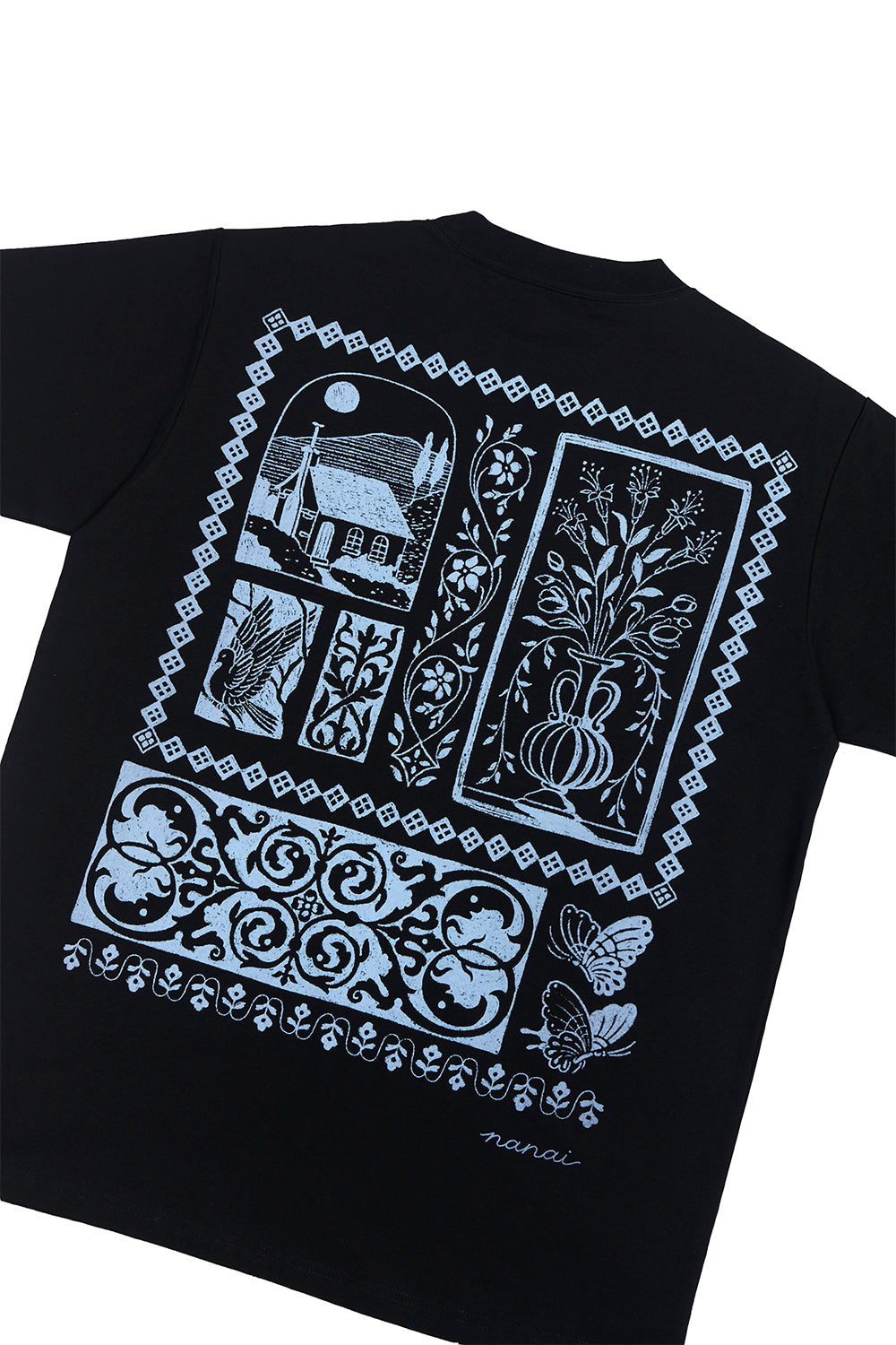 Polera Fairy Tale Negra Mujer | Nanai