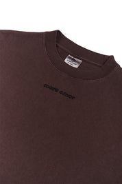 Polera more amor Cafe Boxy Fit | more amor