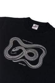 Polera Snake Negra Mujer | Cristobal Morales