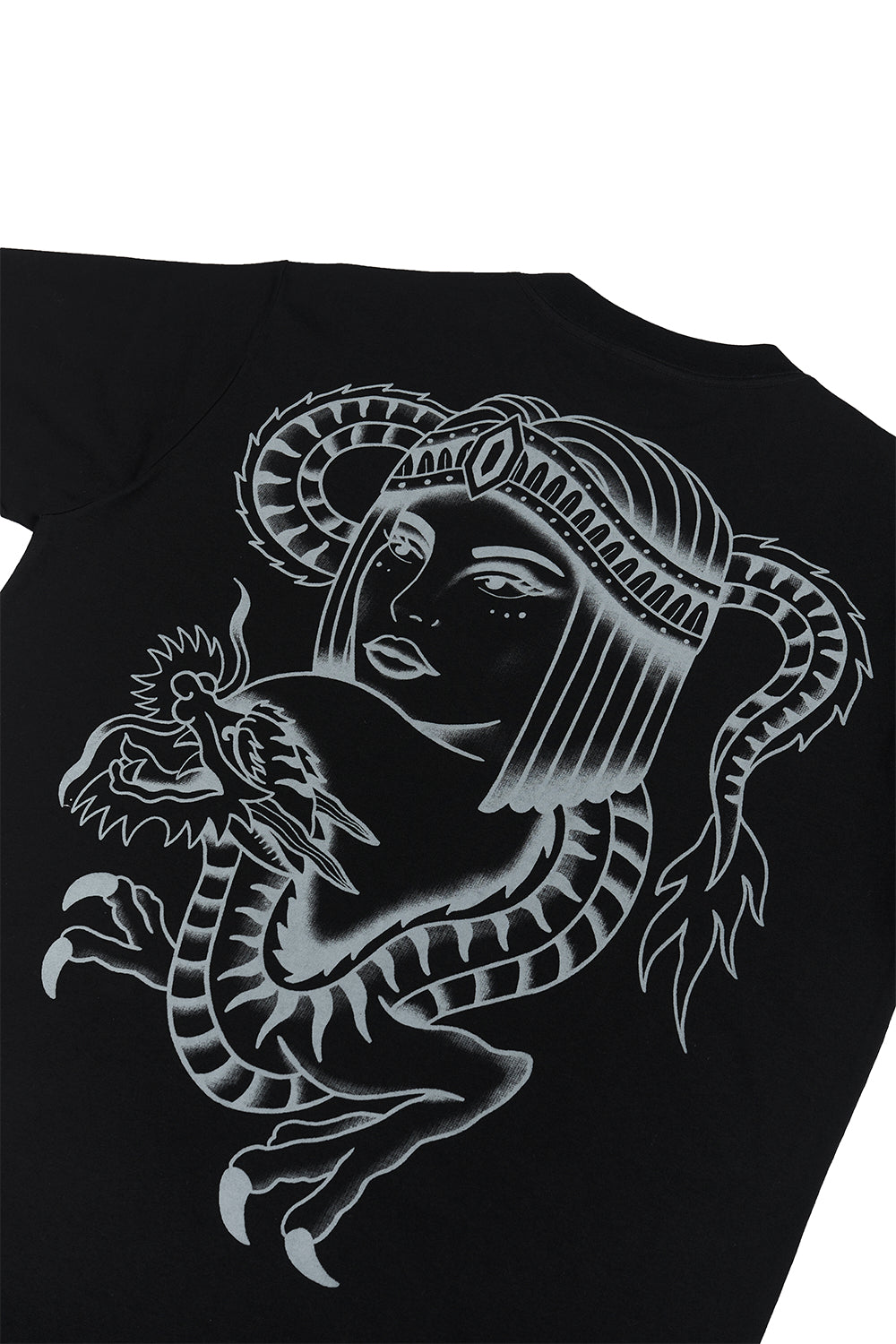Polera Lady Dragon Negra Mujer | DimeDarko