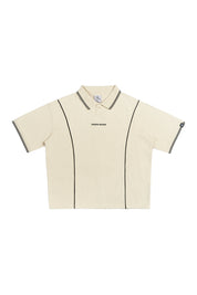 Polera 80's more amor Ecru Boxy Fit Mujer | more amor