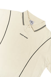 Polera 80's more amor Ecru Boxy Fit Mujer | more amor